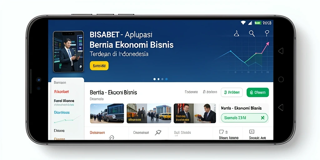 Tampilan antarmuka BISABET yang modern dan informatif.